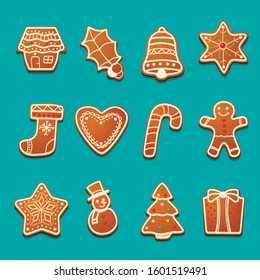 christmas new year cookie alphabet cake sweet letters christmas tree decoration star house heart moon celebration sock candy leaf