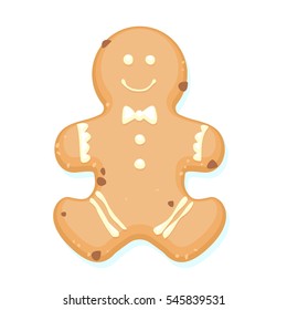 Christmas and New Year cookies in the vector