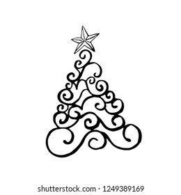 Christmas, New Year design elements.