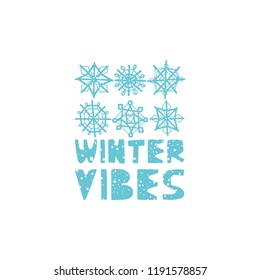 Christmas and New Year elements with lettering. Xmas greeting card concept. Winter holiday objects. Vector flat design with texture