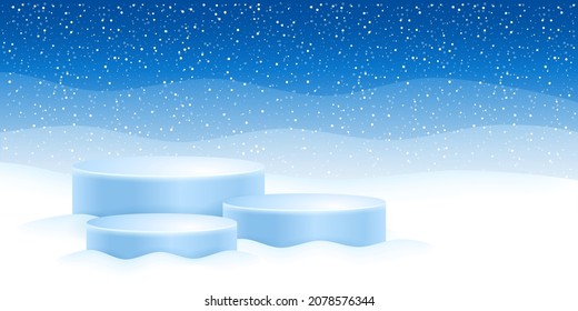 Christmas New Year Festive Advertising Background Stock Vector (Royalty ...