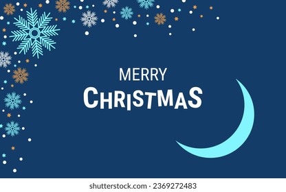 Ilustración vectorial de estilo de diseño plano de Navidad y Año Nuevo. Diseño de banner, volante, tarjeta de invitación, cupón, cupón