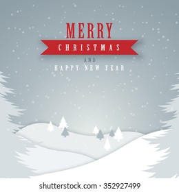 Christmas New Year Graphic Design Vector Illustration EPS10
