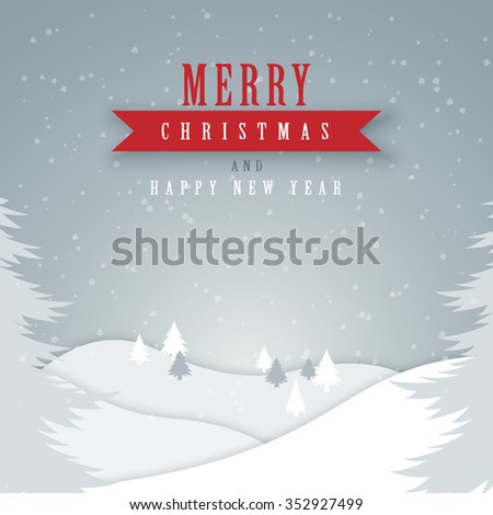 Christmas New Year Graphic Design Vector Illustration EPS10
