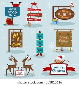 Christmas and New Year holiday Icons and labels image design set for you illustration, design, postcards, labels, stickers and other creative needs. 