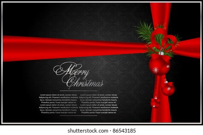 Christmas & New year holidays vector illustration