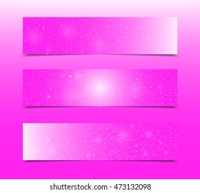 Christmas, New Year horizontal rectangle banner, background, banner, card, backdrop with snowflakes and place for text. Birthday, wedding, party, club flyer, booklet, brochure, tag, label.