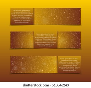 Christmas, New Year horizontal rectangle banner, background, banner, card, backdrop with snowflakes and place for text. Birthday, wedding, party, club flyer, booklet, brochure, tag, label.