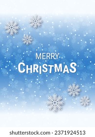 Christmas and New Year luxury vector background with stars and snowflakes. Design for banner, vertical flyer, invitation card, coupon, voucher
