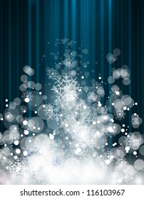 christmas and new year night background