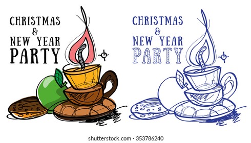 Christmas, New Year Party