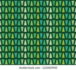 Christmas, new year pattern