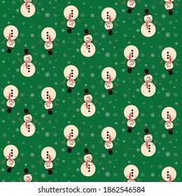 Christmas and new year pattern