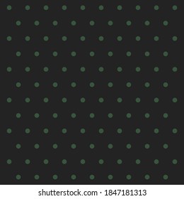 Christmas and new year pattern polka dots. Template background in black and green polka dots . Seamless fabric texture. Vector illustration
