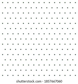 Christmas and new year pattern polka dots. Template background in white and green polka dots . Seamless fabric texture. Vector illustration