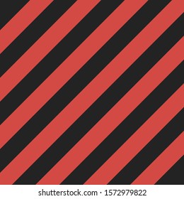 Christmas and new year pattern of repetitive slanting strips of red and black color. Red and black vertical stripes background. Seamless texture background. Vector illustration