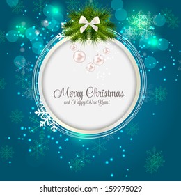 Christmas and New Year seamless pattern background. vector illustration