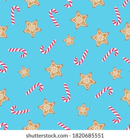 Weihnachten und Neujahr nahtlose Muster, digitales Papier.