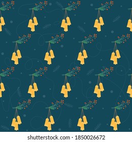 Christmas And New Year Seamless Pattern Background. Christmas Digital Paper. New Year Textile print