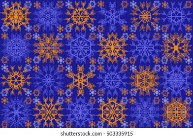 Christmas and New Year Seamless Pattern for Winter Holidays Design