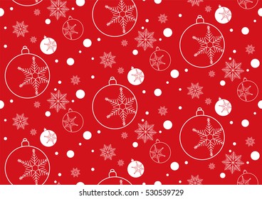 Christmas and New Year seamless pattern. For wrapping paper pattern.