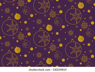 Christmas and New Year seamless pattern. For wrapping paper pattern.