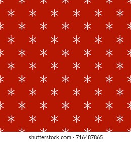 Christmas New Year seamless pattern with snowflakes. Holiday background. Snowflakes. Xmas winter trendy decoration. Festive texture. Hand drawn vector illustration. Snow pattern. Wrapping gift paper