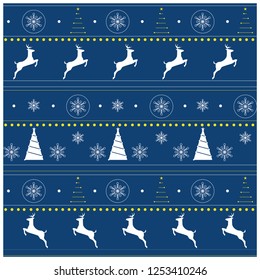 Christmas and new year. Seamless textures.