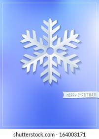 christmas and new year snowflake corporate identity sign with calligraphic and typographic elements happy classic vacation traditional snow holiday background scene edge new ceremony christmas celebra