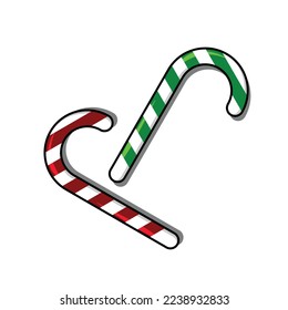 Weihnachts- und Neujahrspalast-Objekte, Vektorgrafik