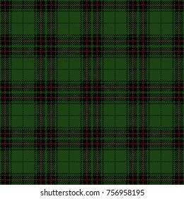 Christmas and New Year Tartan Plaid. Seamless Scottish Woven Pattern