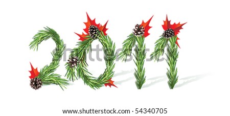 Christmas and New Year tree decoration - 2011