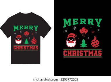 Christmas and new year t-shirt design