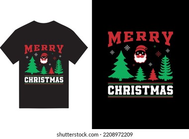Christmas and new year t-shirt design