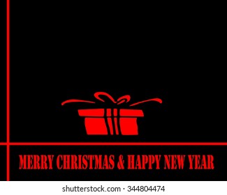 Christmas and New Year vector