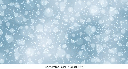 Christmas and New Year vector background with stars and snowflakes