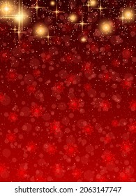 Christmas and New Year vector background. Design for flyer, booklet, poster, coupon, invitation card
