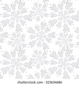 Christmas and New Year  vector seamless pattern