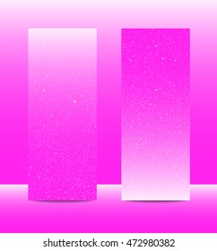 Christmas, New Year vertical rectangle banner, background, banner, card, backdrop with snowflakes and place for text. Birthday, wedding, party, club flyer, booklet, brochure, tag, label.