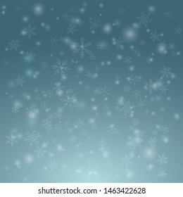 christmas and new year winter background vector