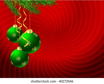 Christmas and New Year's background