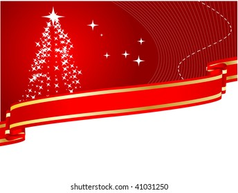 Christmas and New Year's background