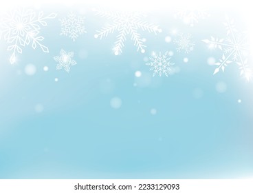 Christmas and New Years Blur bokeh of light on background. Vector illustration