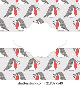 Christmas and New Year's frame. Vector illustration. Eps10.