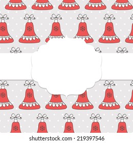 Christmas and New Year's frame. Vector illustration. Eps10.