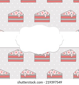 Christmas and New Year's frame. Vector illustration. Eps10.