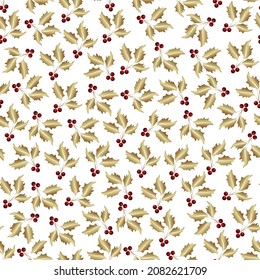 Christmas and New Years pattern.Vector seamless pattern with Christmas and New Year decorations.