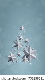 Christmas and New Years red background