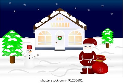 Christmas night