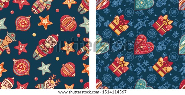 Christmas gift vector